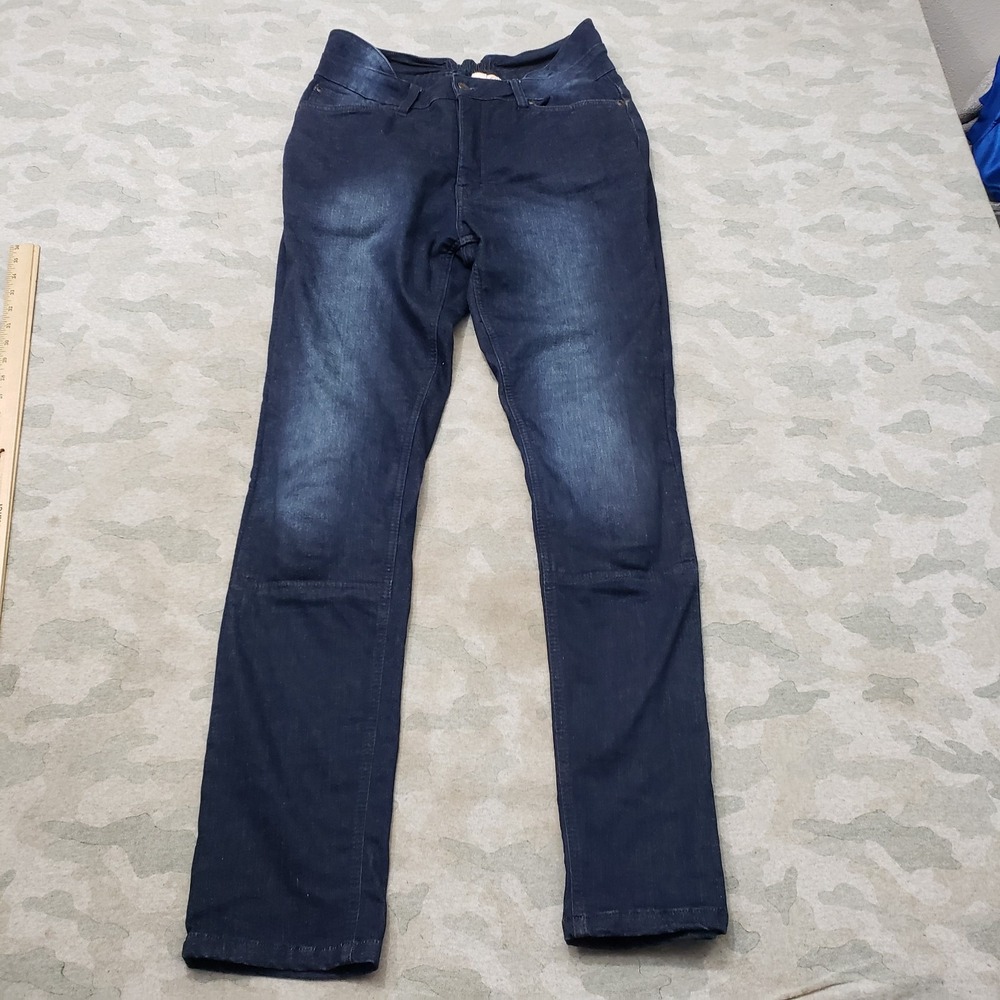 Sportbike Chic Jeans Womens 10 Blue With Padding Motorcycle Denim Riding
